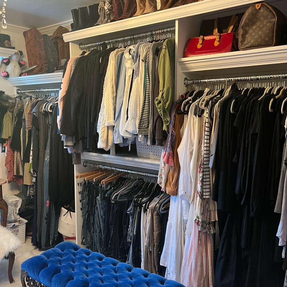 Closet clean out time.